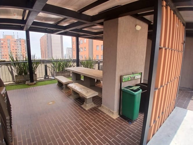 Apartamento de 1 alcoba en venta en Paloquemao, Bogotá, 20 m² · foto 10 de 17
