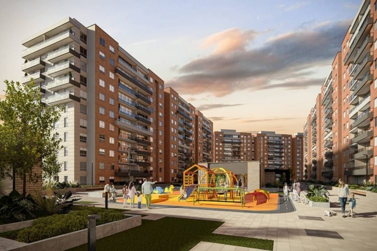 Apartamento de 3 alcobas en venta en Alcala, Mosquera, 70 m² · foto 3 de 20