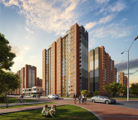 Apartamento de 3 alcobas en venta en El Corzo, Bogotá, 46 m² · foto 4 de 13
