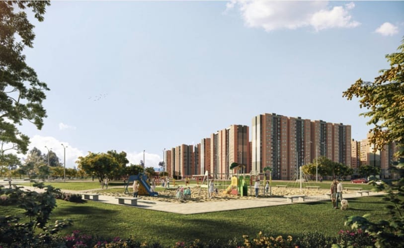 Apartamento de 3 alcobas en venta en El Corzo, Bogotá, 46 m² · foto 11 de 13