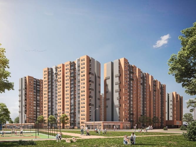 Apartamento de 3 alcobas en venta en El Corzo, Bogotá, 50 m² · foto 4 de 16