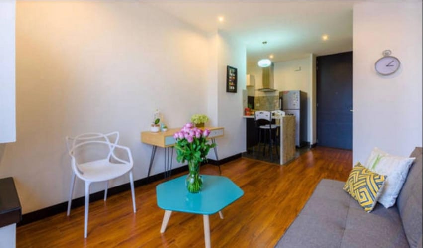 Apartamento de 1 alcoba en venta en Chico Norte, Bogotá, 47 m² · foto 3 de 21