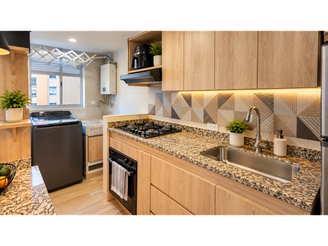 Apartamento de 3 alcobas en venta en Conjunto Residencial Solera La Prosperidad, Madrid, 60 m² · foto 2 de 10