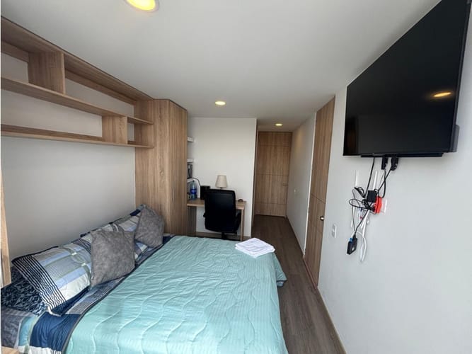 Apartaestudio en arriendo en Lisboa Usaquén, Bogotá, 17 m² · foto 4 de 12