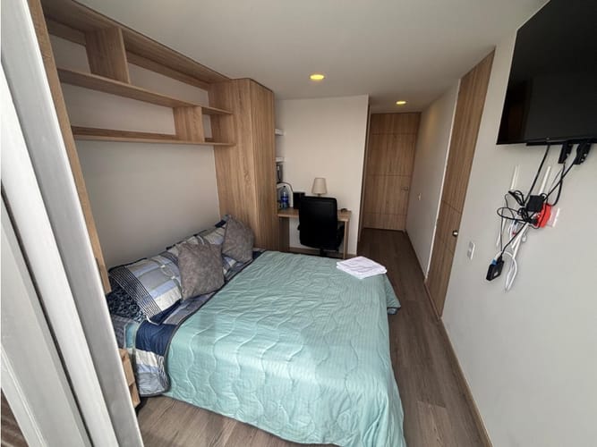 Apartaestudio en arriendo en Lisboa Usaquén, Bogotá, 17 m² · foto 6 de 12