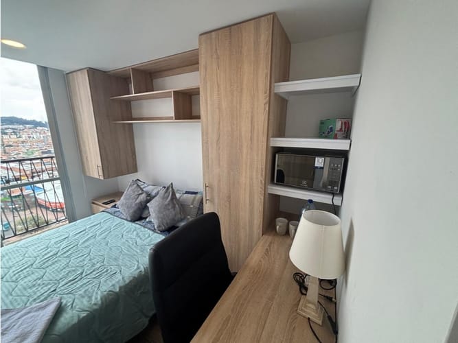 Apartaestudio en arriendo en Lisboa Usaquén, Bogotá, 17 m² · foto 9 de 12