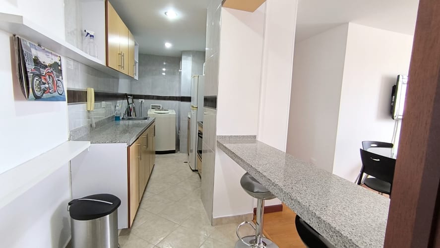 Apartamento de 2 alcobas en arriendo en Santa Barbara, Bogotá, 71 m² · foto 3 de 13