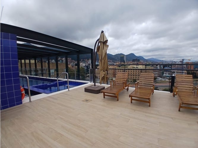 Apartaestudio en venta en Chico Norte, Bogotá, 41 m² · foto 17 de 24