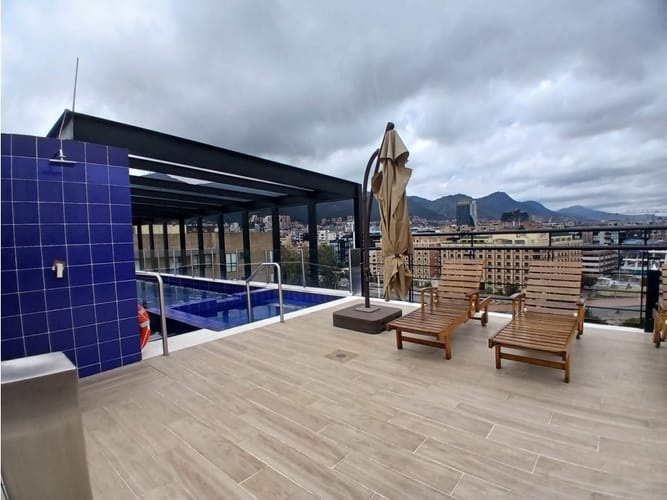 Apartaestudio en venta en Chico Norte, Bogotá, 41 m² · foto 18 de 24