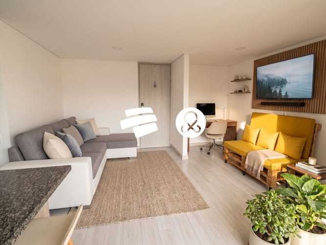 Apartamento de 2 alcobas en venta en Señorial, Envigado, 62 m² · foto 2 de 20
