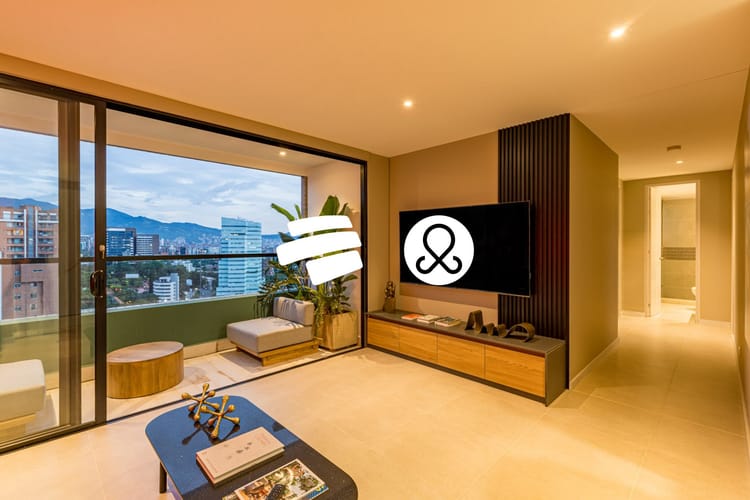 Apartamento de 3 alcobas en venta en El Poblado, Medellín, 88 m² · foto 4 de 24