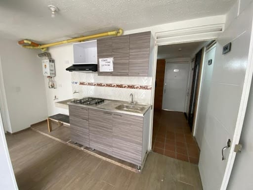 Apartamento de 1 alcoba en arriendo en El Recodo, Bogotá, 26 m² · foto 3 de 13