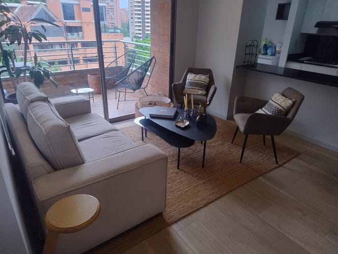 Apartaestudio en arriendo en El Poblado, Medellín, 60 m² · foto 5 de 19