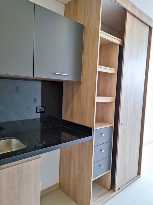 Apartamento de 1 alcoba en venta en Chapinero, Bogotá, 18 m² · foto 3 de 17
