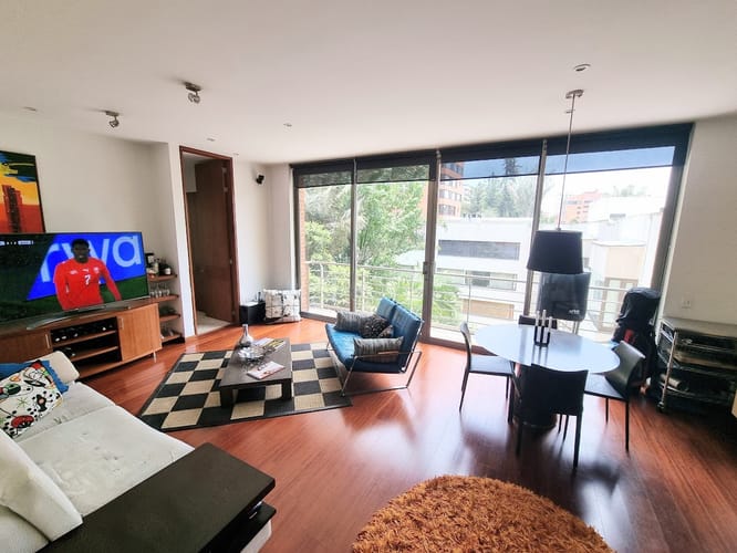Apartamento de 1 alcoba en venta en Chico, Bogotá, 81 m² · foto 1 de 24