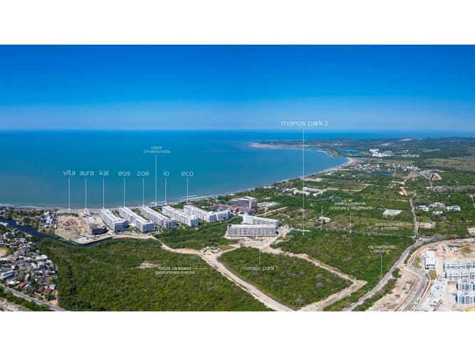 Apartamento de 1 alcoba en venta en Cartagena, 54 m² · foto 1 de 14