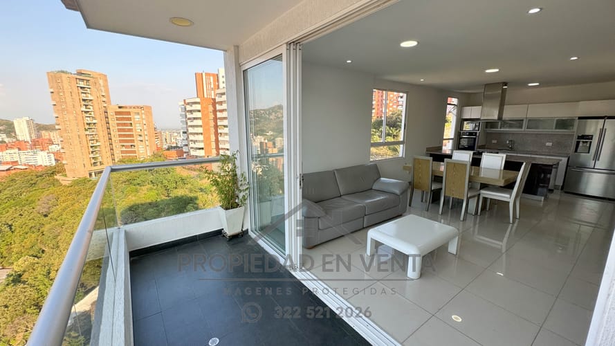 Apartamento de 3 alcobas en venta en Santa Teresita, Cali, 121 m² · foto 4 de 17
