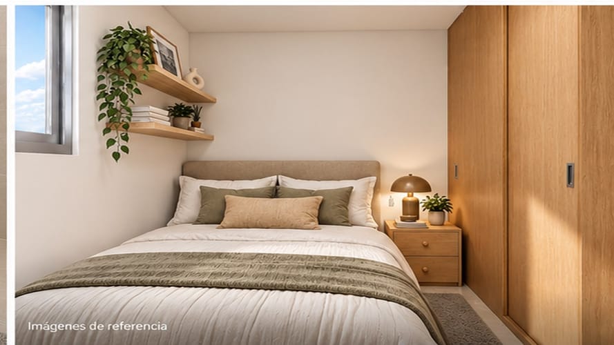 Apartamento de 2 alcobas en venta en Alcaravanes, Marinilla, 43 m² · foto 4 de 6
