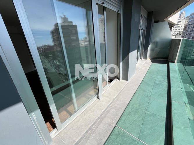 Apartamento Alquiler Cordón 1 dormitorio Balcón Garaje Alto, Vistas · Foto 2