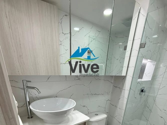 Apartamento de 2 alcobas en arriendo en Cuatro Esquinas, Rionegro, 49 m² · foto 6 de 10