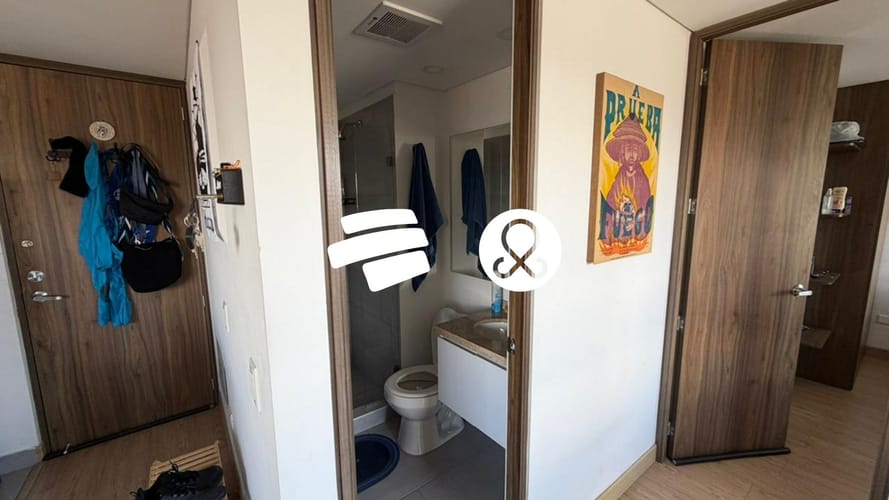 Apartamento de 1 alcoba en venta en Barrios Unidos, Bogotá, 44 m² · foto 5 de 9