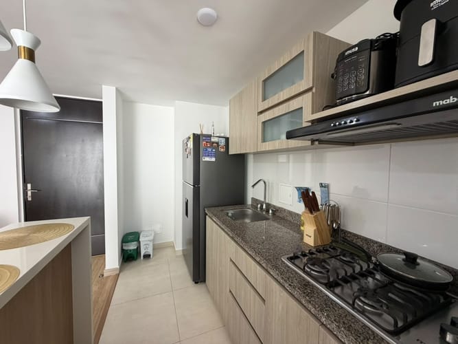 Apartamento de 2 alcobas en venta en Baja Suiza, Manizales, 48 m² · foto 2 de 10