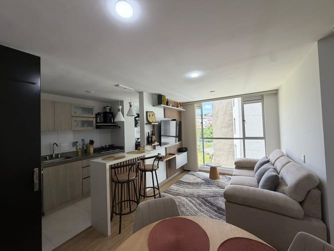 Apartamento de 2 alcobas en venta en Baja Suiza, Manizales, 48 m² · foto 4 de 10