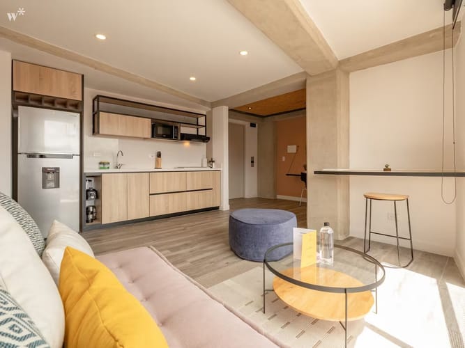 Apartamento de 1 alcoba en arriendo en Chapinero, Bogotá, 60 m² · foto 4 de 17