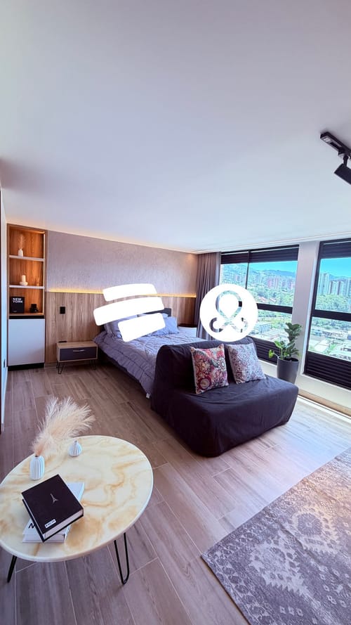 Apartamento de 1 alcoba en venta en Entreamigos, Sabaneta, 37 m² · foto 2 de 8