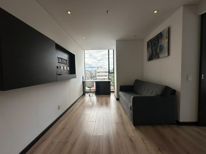 Apartamento de 1 alcoba en arriendo en San Patricio, Bogotá, 48 m² · foto 13 de 19