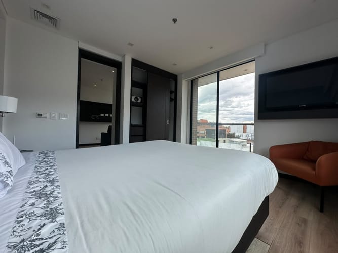 Apartamento de 1 alcoba en arriendo en San Patricio, Bogotá, 48 m² · foto 17 de 19
