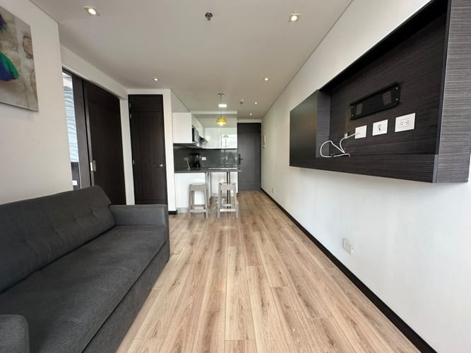 Apartamento de 1 alcoba en arriendo en San Patricio, Bogotá, 48 m² · foto 4 de 19