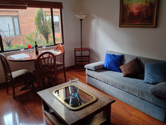 Apartamento de 1 alcoba en arriendo en Chico Norte, Bogotá, 47 m² · foto 6 de 8