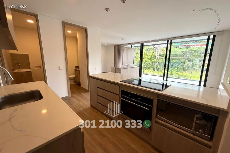 Apartaestudio en arriendo en El Tablazo, Rionegro, 52 m² · foto 9 de 24