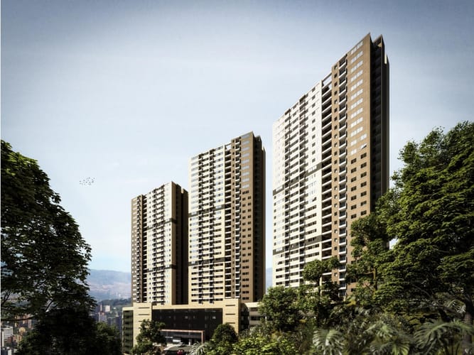 Apartaestudio en venta en Las Palmas, Medellín, 45 m² · foto 5 de 7