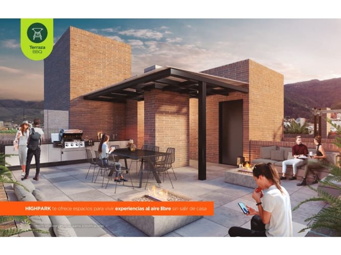 Apartamento de 2 alcobas en venta en Chico Norte, Bogotá, 67 m² · foto 3 de 8