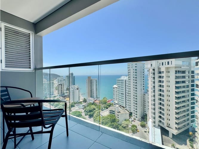 Apartamento de 2 alcobas en venta en Rodadero Sur, Santa Marta, 68 m² · foto 10 de 22