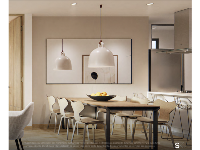 Apartamento de 2 alcobas en venta en Chapinero, Bogotá, 67 m² · foto 4 de 12