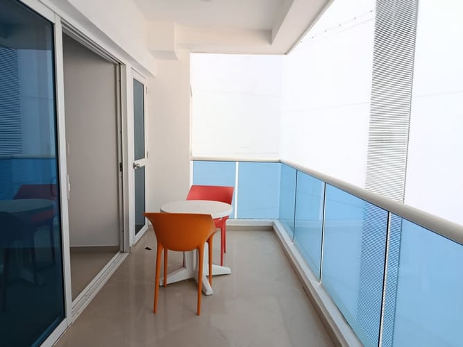 Apartamento de 2 alcobas en arriendo en Bocagrande, Cartagena, 88 m² · foto 11 de 12