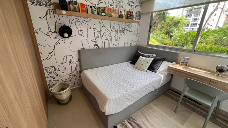 Apartamento de 2 alcobas en venta en Abadías, Floridablanca, 85 m² · foto 11 de 24
