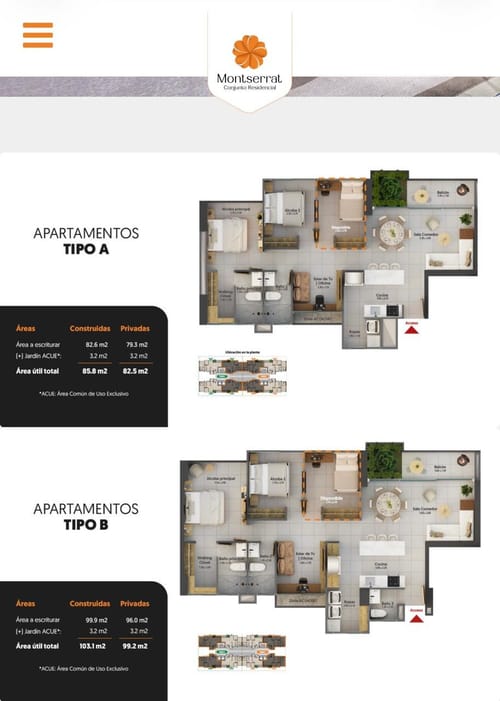 Apartamento de 2 alcobas en venta en Abadías, Floridablanca, 85 m² · foto 24 de 24