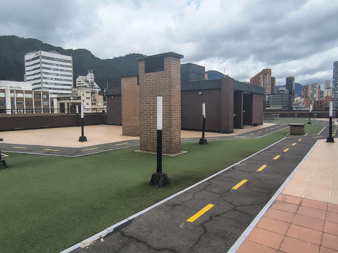 Apartaestudio en arriendo en Sagrado Corazon, Bogotá, 18 m² · foto 9 de 16