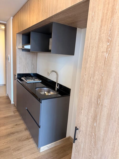 Apartamento de 1 alcoba en arriendo en La Floresta, Bogotá, 32 m² · foto 8 de 19