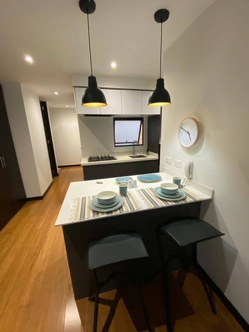 Apartamento de 1 alcoba en arriendo en Chicó Navarra, Bogotá, 54 m² · foto 13 de 16