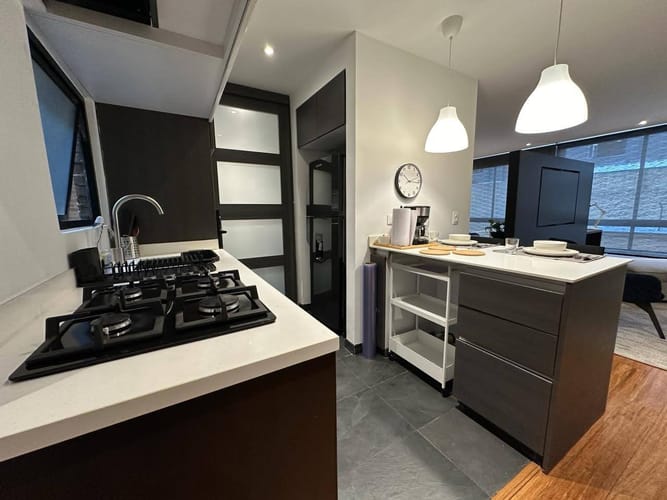Apartamento de 1 alcoba en arriendo en Chicó Navarra, Bogotá, 54 m² · foto 12 de 16
