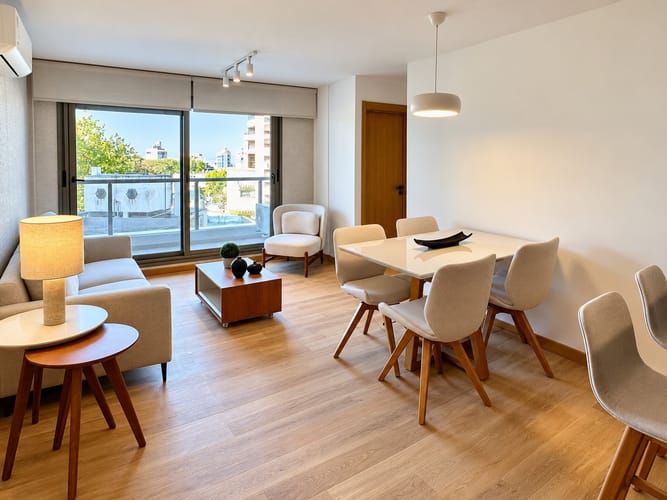 PUNTA CARRETAS - ALQUILER APARTAMENTO DE 1 DORMITORIO CON MUEBLES · Photo 6
