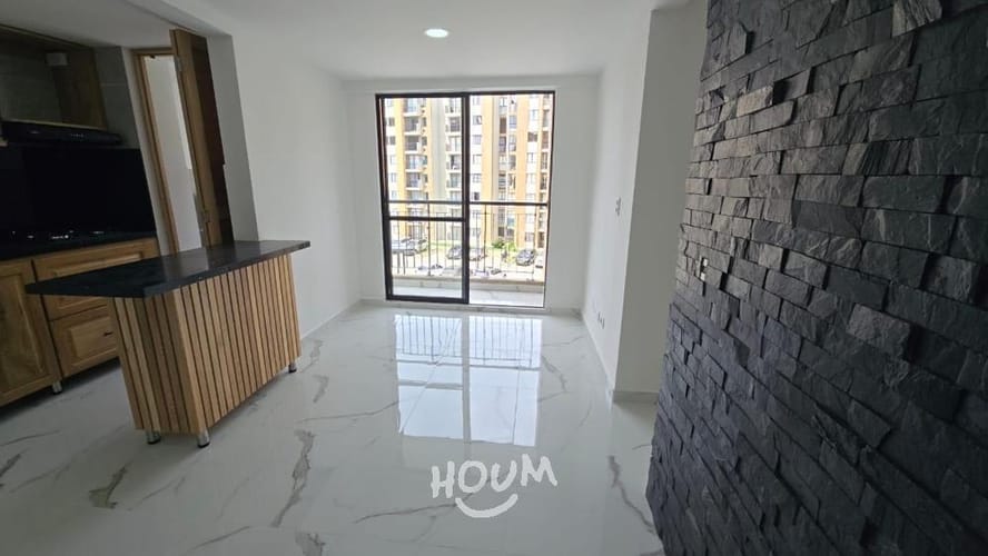 Apartamento de 2 alcobas en venta en La Macarena, Rionegro, 49 m² · foto 2 de 10