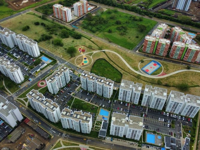Apartamento de 2 alcobas en arriendo en Bochalema, Cali, 53 m² · foto 3 de 24