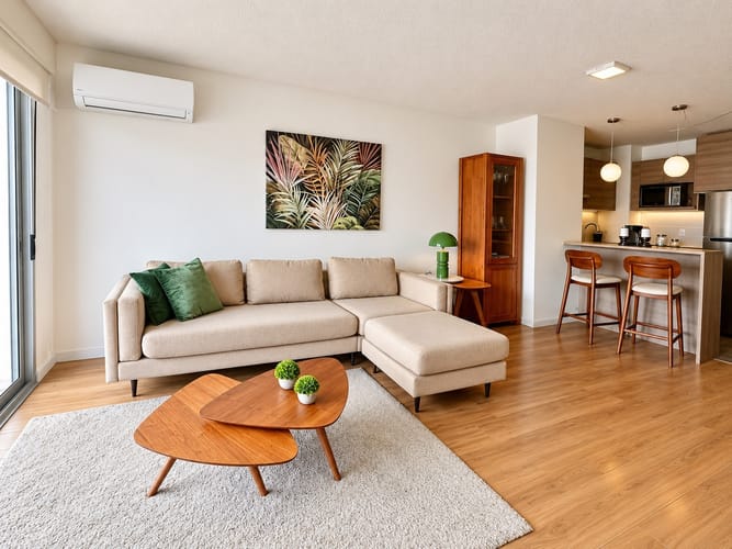 POCITOS ALQUILER APARTAMENTO AMUEBLADO DE 1 DORMITORIO CON GARAJE · Foto 3
