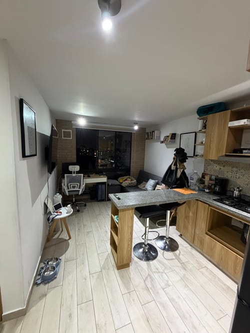 Apartamento de 1 alcoba en arriendo en Mazuren, Bogotá, 32 m² · foto 4 de 8